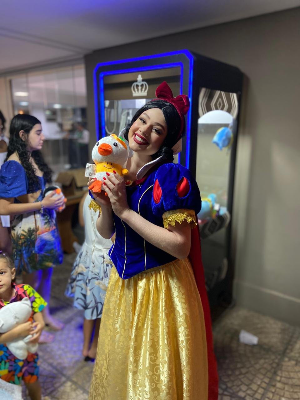 Até a princesa jogou
